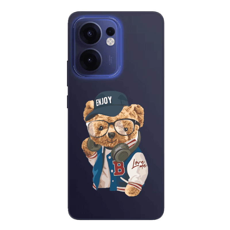 Oppo Reno13 FS Enjoy Transparent Silicone TPU Θήκη